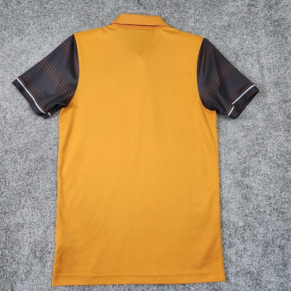 Tennessee Volunteers Polo Shirt Mens Small Orange NCAA Football Nike Dri Fit